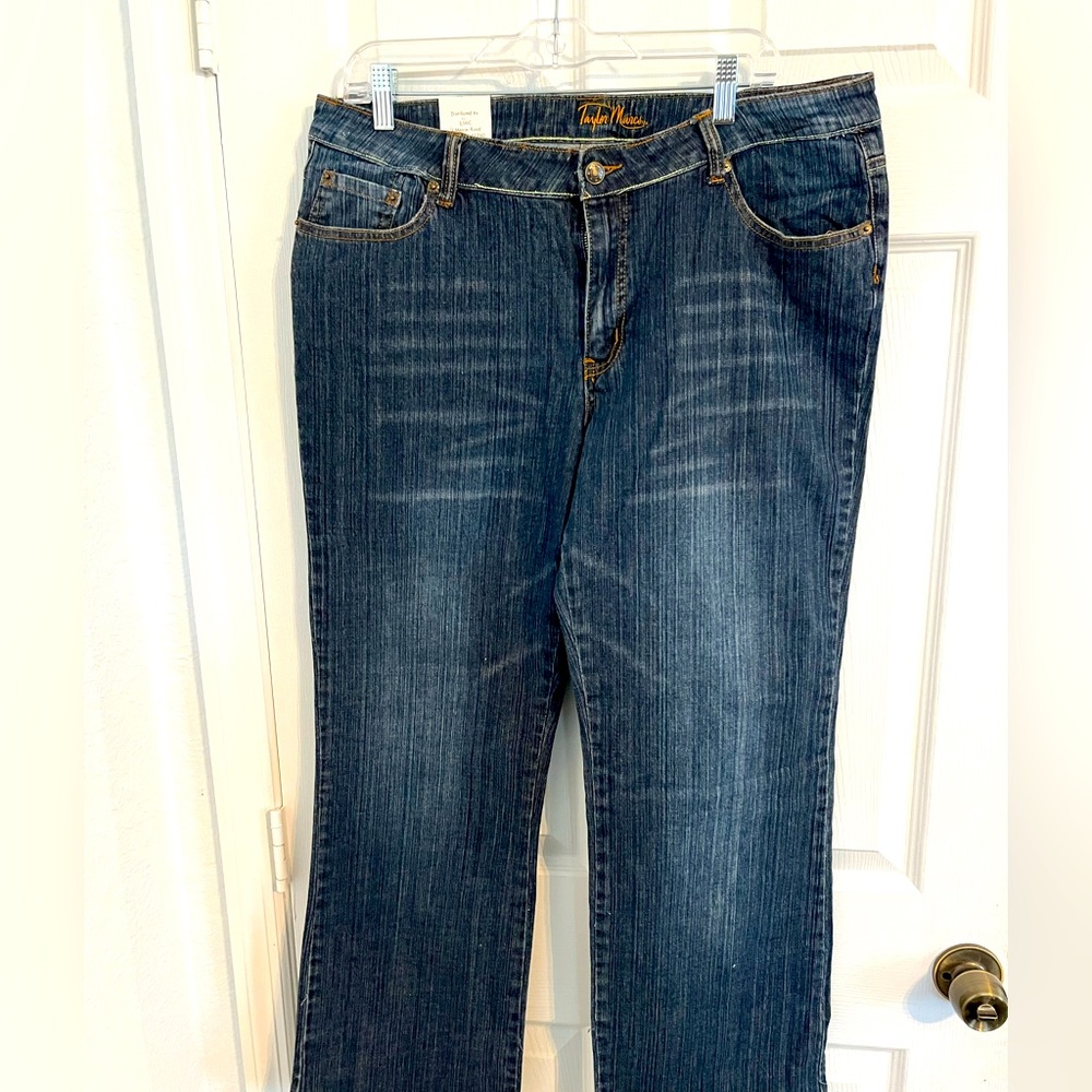 Taylor Marcs blue Jean Size 16 straight leg